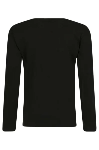 Longsleeve | Regular Fit BOSS Kidswear 	fekete	